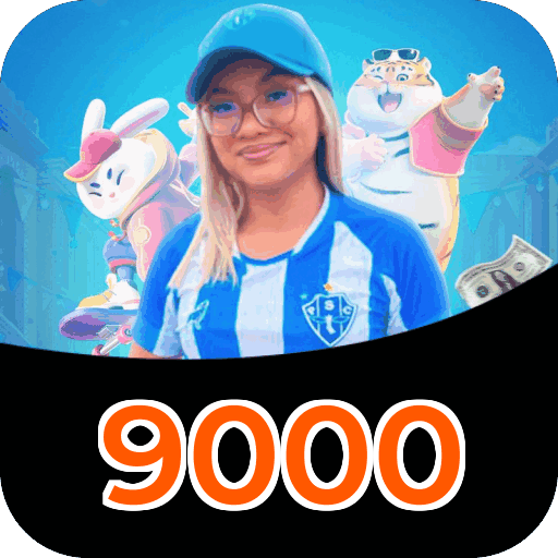 Plataforma 9000 mostrando interface moderna, jogos certificados e recursos de segurança licenciados